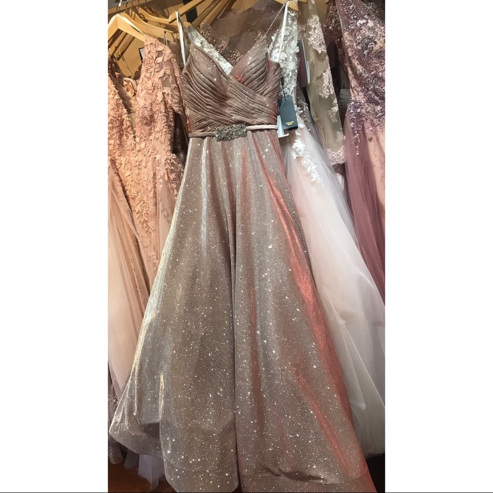 Terani Couture Blush Gorgeous Dress